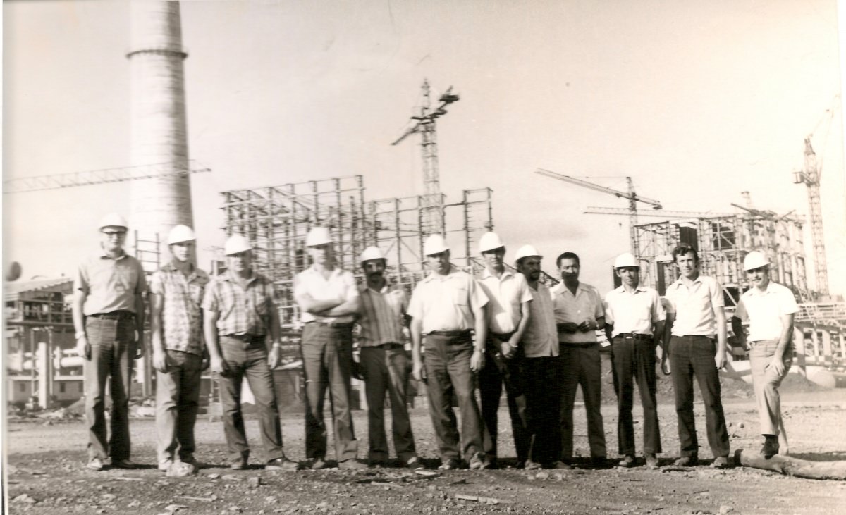 На комбинате 1983-1985